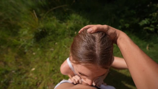 Вышла на пробежку, но внезапно переключилась на крупный половой орган - #4